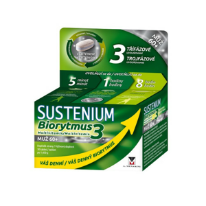 Sustenium Biorytmus 3 multivitamin MUŽ 60+ tbl.30