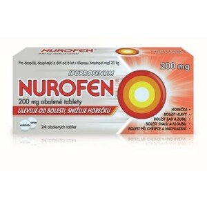 NUROFEN 200MG obalené tablety 24 I