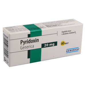 Pyridoxin Generica tbl.60 - II. jakost