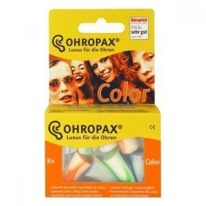 Chránič sluchu Ohropax Color 8ks - II. jakost