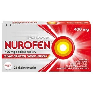 NUROFEN 400MG obalené tablety 24 I