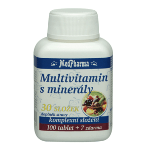 MedPharma Multivitamín s minerály 30složek tbl.107 - II. jakost