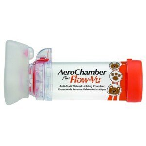 AeroChamber Plus Inhalační nástavec s chlopní a maskou pro kojence - II. jakost