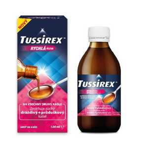 Tussirex sirup na kašel 120ml - II. jakost