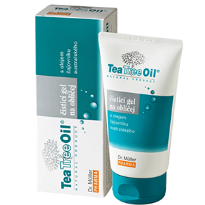 Tea Tree Oil čisticí gel na oblič.150ml Dr.Müller - II. jakost