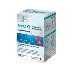 eye q žvýkací jahodová příchuť tob.60 - II. jakost