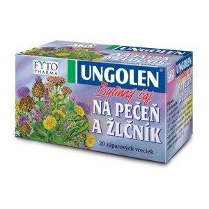 Ungolen Bylinný čaj játra+žlučník 20x1.5g Fytophar - II. jakost