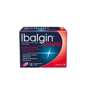 IBALGIN RAPID 400MG potahované tablety 12 I