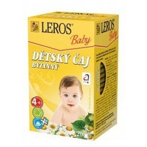 LEROS BABY Dětský čaj bylinný n.s.20x1.8g - II. jakost