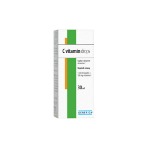 C vitamin drops Generica 30ml - II. jakost