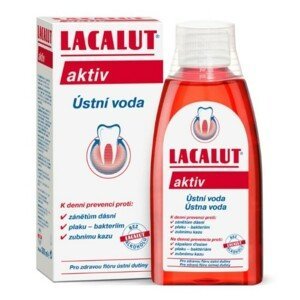 Lacalut Aktiv ústní voda 300ml - II. jakost