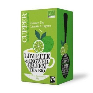 Cupper BIO Lime&Ginger Green Tea 20 n.s.