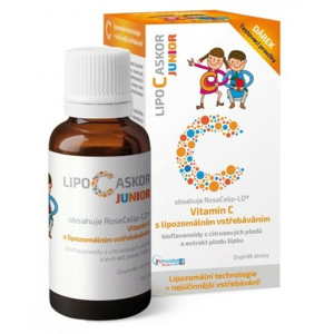 LIPO C ASKOR Junior tekutý lipozomální vitamin C 110ml - II. jakost