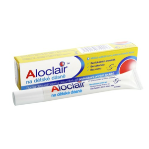 Aloclair na dětské dásně gel 10ml - II. jakost