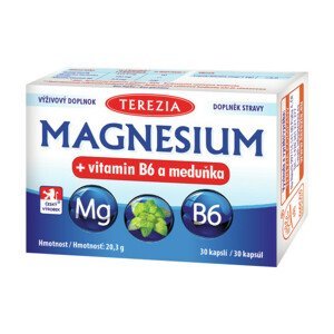 TEREZIA Magnesium+vitamin B6 a meduňka cps.30 - II. jakost
