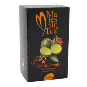 Čaj Majestic Tea Goji+Limetka 20x2.5g Biogena - II. jakost