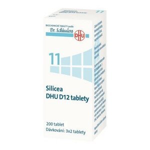 SILICEA DHU D6(D12) neobalené tablety 200