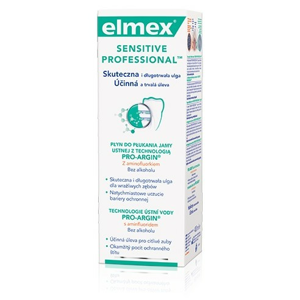 Elmex Sensitive Professional ústní voda 400ml - II. jakost