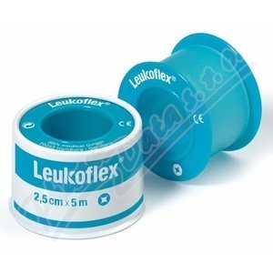 Leukoflex fixační páska transp./cívka 2.5cmx5m
