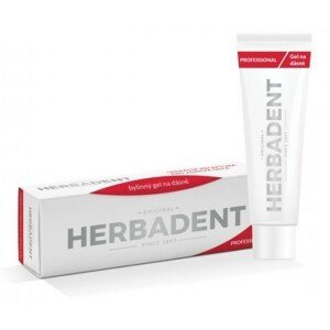 HERBADENT PROFES.bylin.gel na dásně Chlorhex.25g - II. jakost