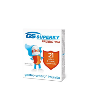 GS Superky probiotika cps.30+10 ČR/SK - II. jakost