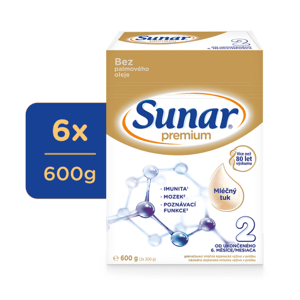 Sunar Premium 2 600g - nový - balení 6 ks