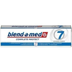 Blend-a-med Complete 7 White zubní pasta 100ml - II. jakost