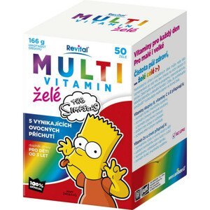 The Simpsons Multivitamin želé 50ks - II. jakost