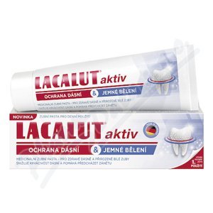 Lacalut Aktiv zub.pasta ochr.dásní & j.bělení 75ml - II. jakost