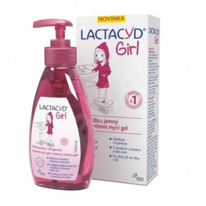 Lactacyd Girl ultra jemný intimní mycí gel 200ml - II. jakost