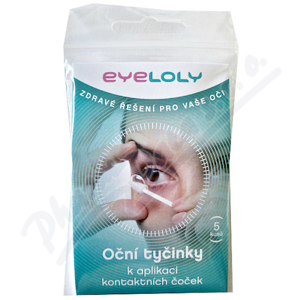 Eyeloly aplikátor kontaktních čoček 5ks