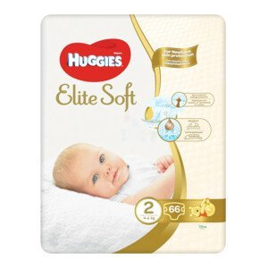 HUGGIES Elite Soft 2 3-6kg 66ks
