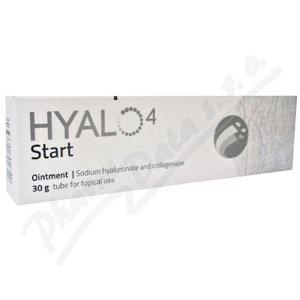 HYALO4 START 30G MAST S OBSAHEM SODNÉ SOLI KYSELINY HYALURONOVÉ A K - II. jakost