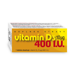 NATURVITA Vitamín D3 400 I.U. tbl.90 - II. jakost