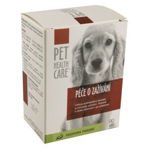 PET HEALTH CARE Péče o zažívání pro psy tbl.90 - II. jakost