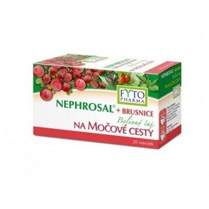 Nephrosal+brusinky bylinný čaj 20x1.5g Fytopharma - II. jakost