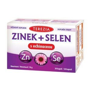 TEREZIA Zinek+selen+echinacea 30 kapslí