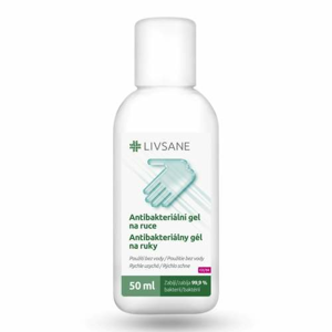 LIVSANE Antibakteriální gel na ruce 50 ml - II. jakost