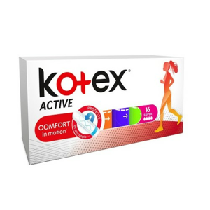 KOTEX Tampony Active Super 16ks - II. jakost