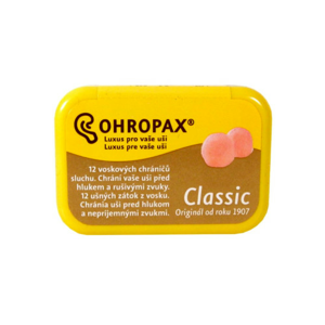 Chránič sluchu Ohropax Classic 12ks - II. jakost