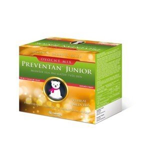 Preventan Junior ovocný mix dárkové balení tbl.90