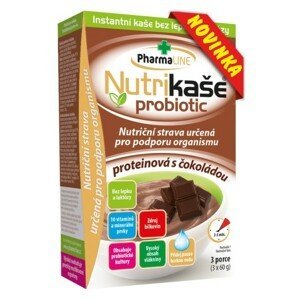 Nutrikaše probiotic protein.s čokoládou 180g 3x60g