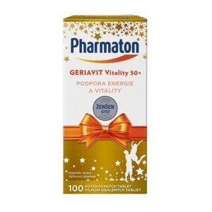 Pharmaton Geriavit Vitality 50+ 100 tablet vánoční balení