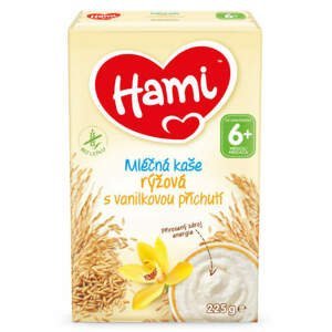 Hami ml.kaše rýžová s vanilkovou příchutí 225g 6M - II. jakost