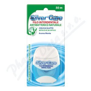 SilverCare Dentální nit antibakteriální 50 m