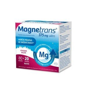 Magnetrans 375mg ultra tob.80+20 Promo2021 - II. jakost