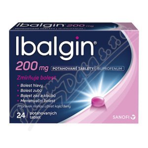 IBALGIN 200MG potahované tablety 24