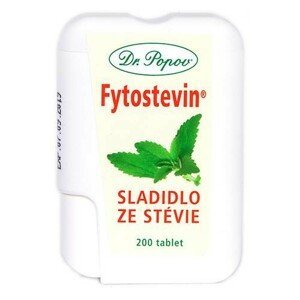 Dr.Popov Fytostevin sladidlo ze stévie tbl.200 - II. jakost