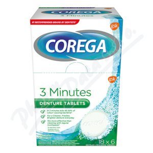 Corega Tabs 3 Minutes Daily cleanser 108ks - II. jakost