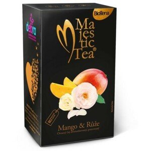 Čaj Majestic Tea Mango&Růže 20x2.5g - II. jakost